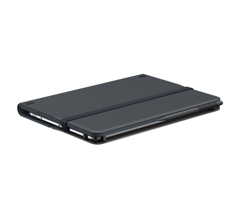 FUNDA CON TECLADO INTEGRADO UNIVERSAL FOLIO PARATABLETAS APPLE, ANDROID, WINDOWS, 9 a 10 PULGADAS. - Image 3