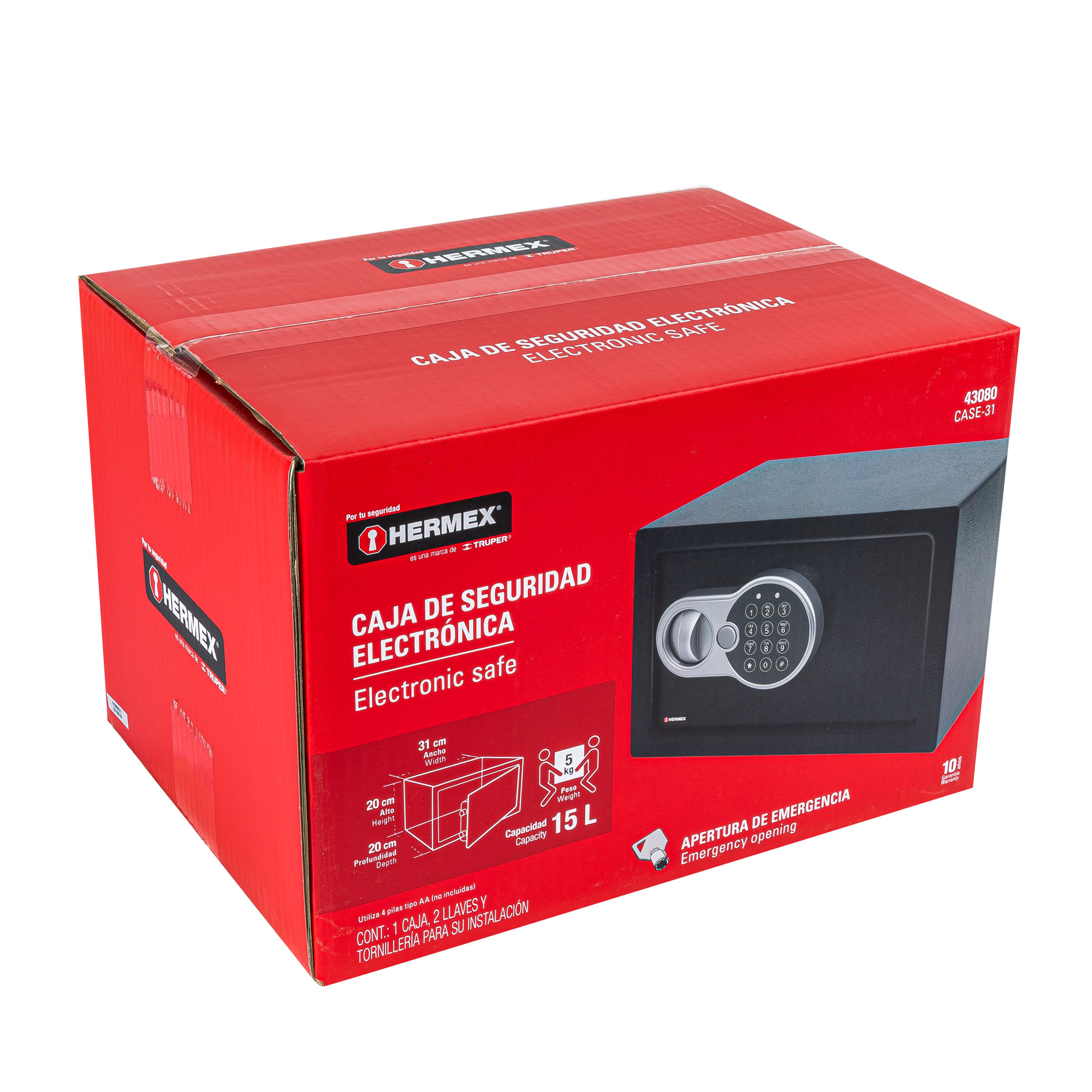 Caja de seguridad electrónica, chica, Hermex - Image 3
