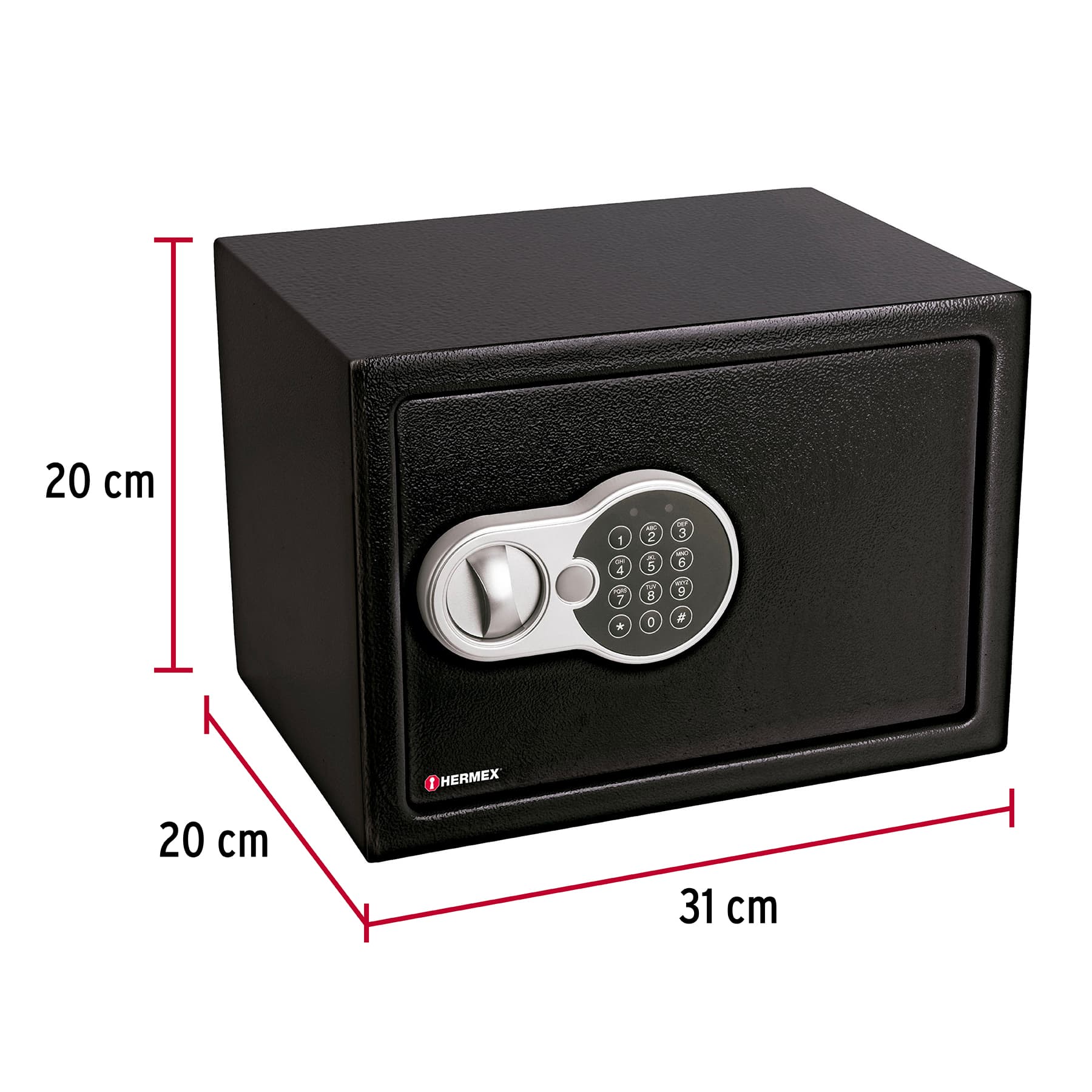 Caja de seguridad electrónica, chica, Hermex - Image 5